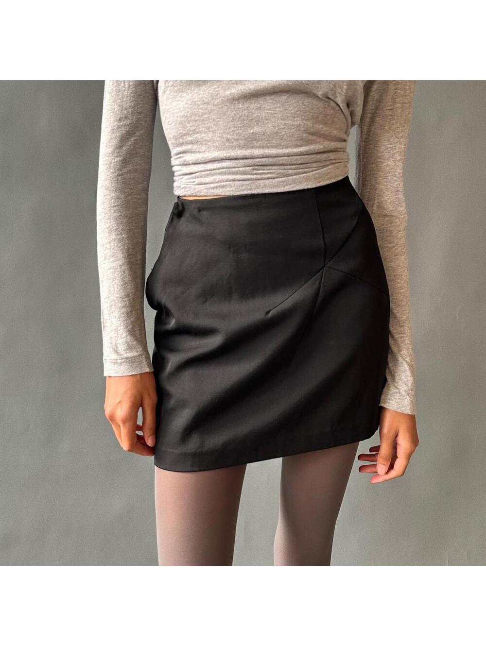 Y’s by Yohji 90’s Darted Mini Skirt